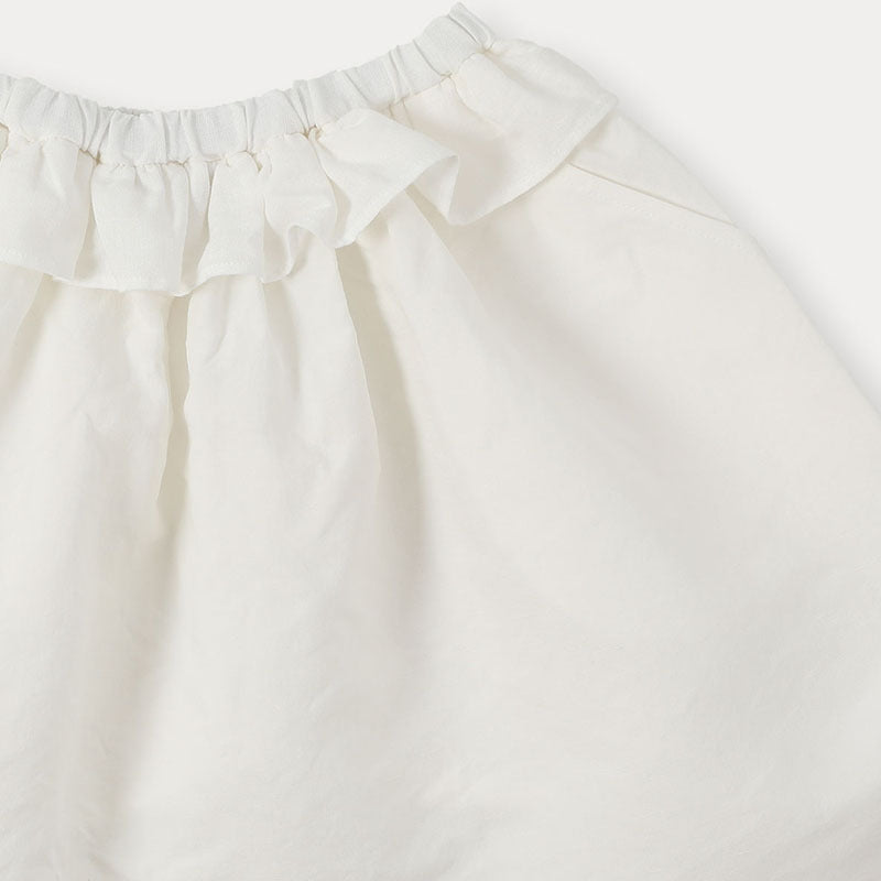 Toddler Girls 2-Piece Outfit Set Short Sleeve Knit Top & A-Line Skirt Cotton Kids Summer Clothing