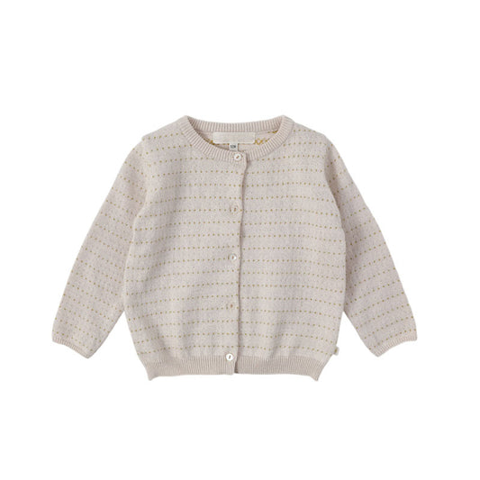 Toddler Girls Long Sleeve Cardigan Sweater Round Neck Button Down Knit Cotton Kids Fall Outerwear